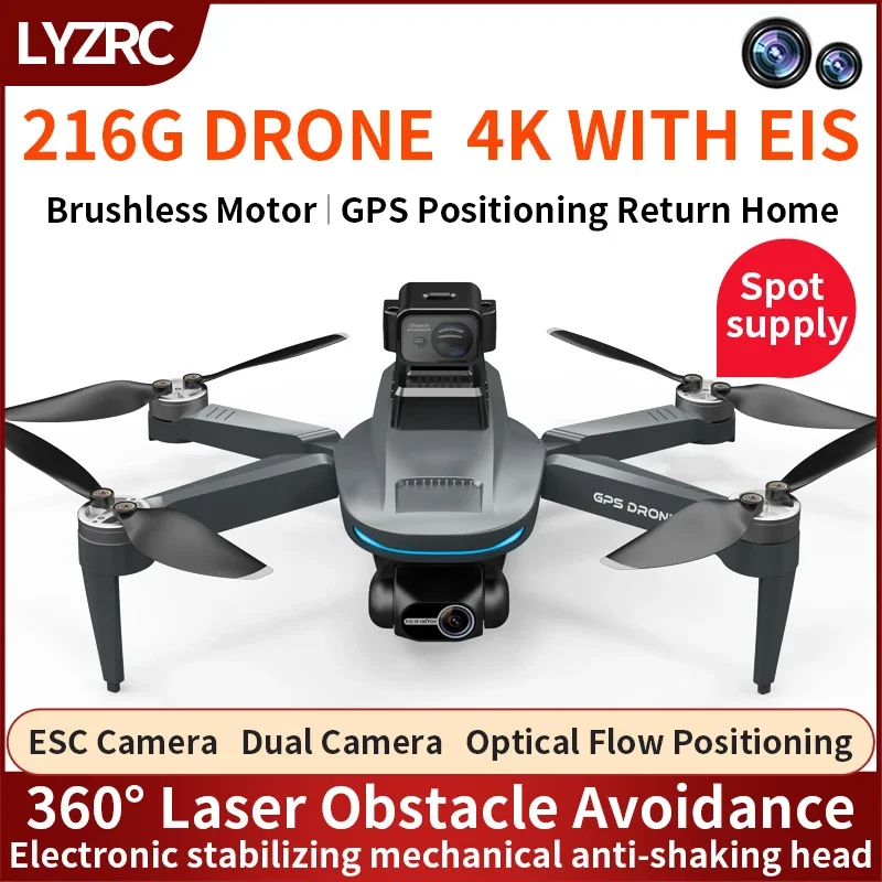 L200 PRO MAX Drone 4K 2-Axis P - Drone Racing Camera のレビューと価格