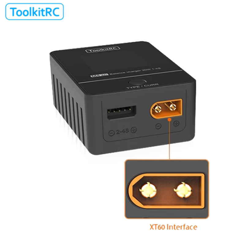 ToolkitRC M4AC 30W LCD Screen  - Drone Racing Charger のレビューと価格