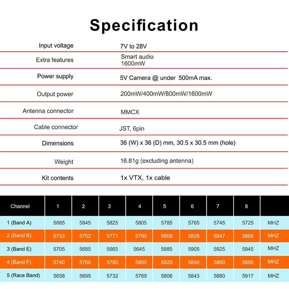 AKK 5.8G Long Range VTX FPV Tr - Drone Racing Vtx のレビューと価格