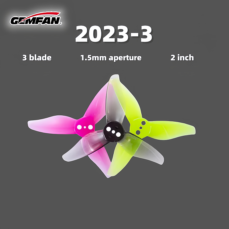 Gemfan 2023 three bladed 2-inc - Drone Racing Gate のレビューと価格
