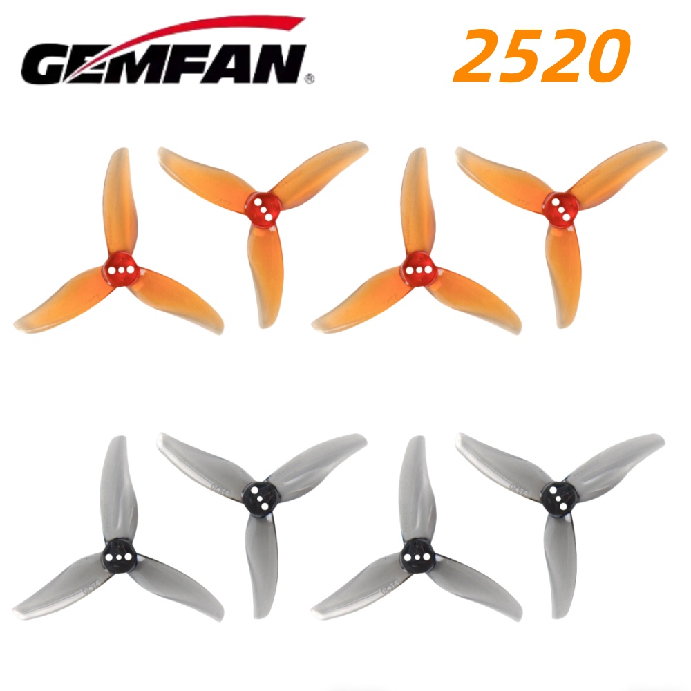 4Pairs Gemfan Hurricane 2520 2 - Drone Racing Propeller のレビューと価格