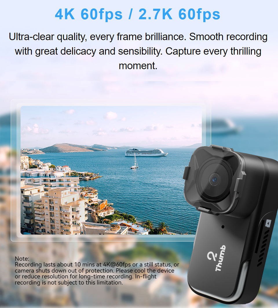 New Version RunCam Thumb 2 4K  - Drone Racing Camera のレビューと価格