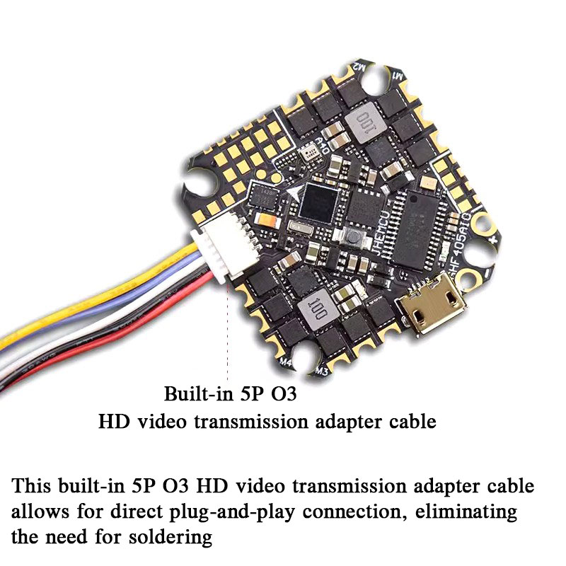 JHEMCU GHF405AIO-HD 40A AIO Fl - Drone Racing Esc のレビューと価格