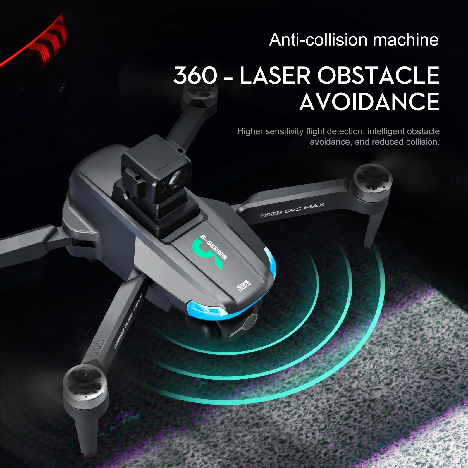 NEW S9S MAX MINI Drone 4K 2-Ax - Drone Racing Camera のレビューと価格