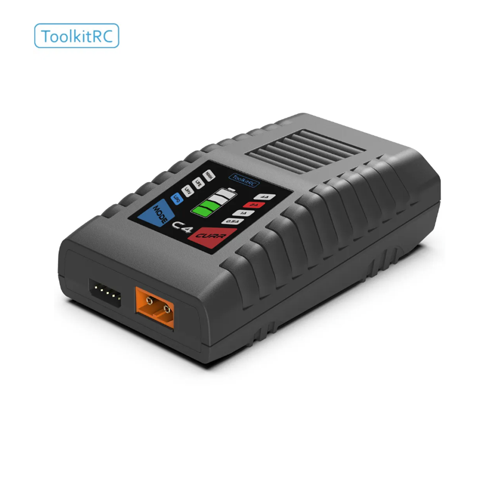 ToolkitRC C4 50W 5A AC Charger - Drone Racing Charger のレビューと価格