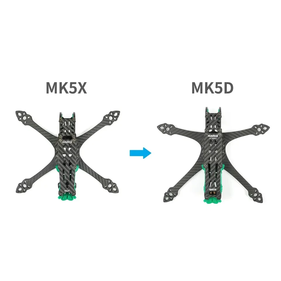 GEP-MK5D O3 MK5X to MK5D DeadC - Drone Racing Frame のレビューと価格