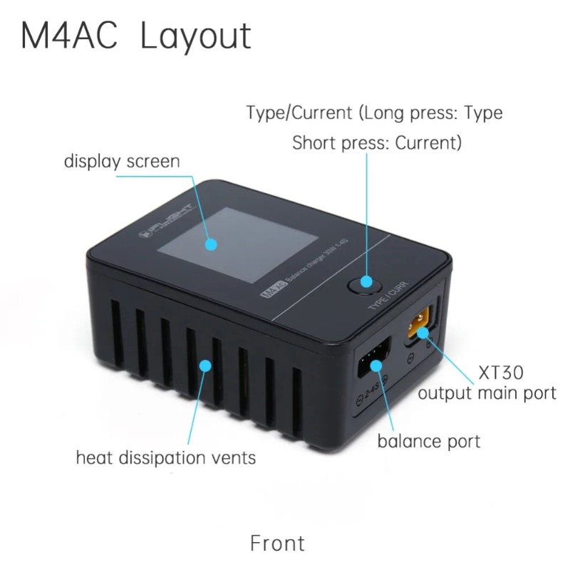 IFlight M4 AC 30W 2.5A Smart B - Drone Racing Charger のレビューと価格
