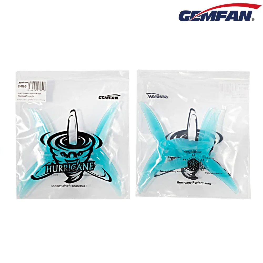10Pairs (10CW + 10CCW) Gemfan  - Drone Racing Propeller のレビューと価格