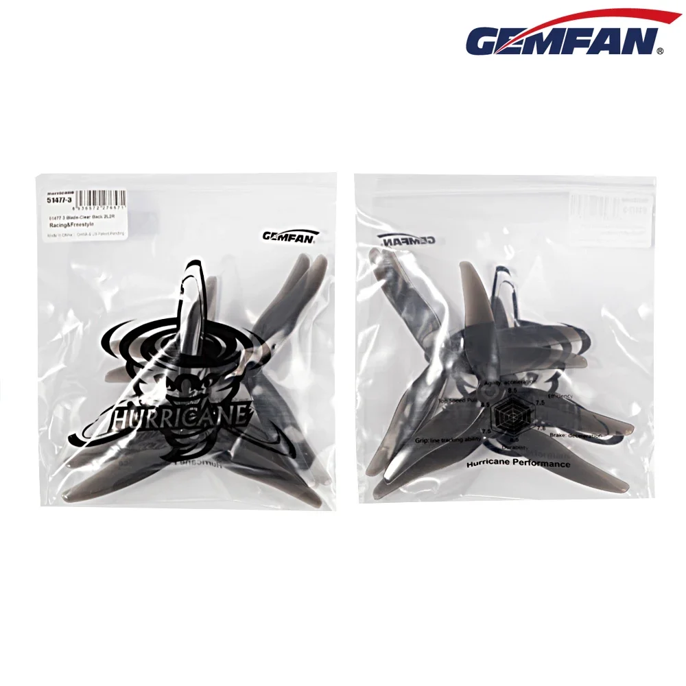 10Pairs (10CW + 10CCW) Gemfan  - Drone Racing Propeller のレビューと価格