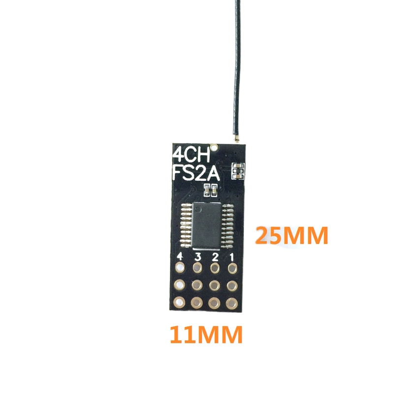 Flysky FS2A Mini Receiver 4CH  - Drone Racing Receiver のレビューと価格