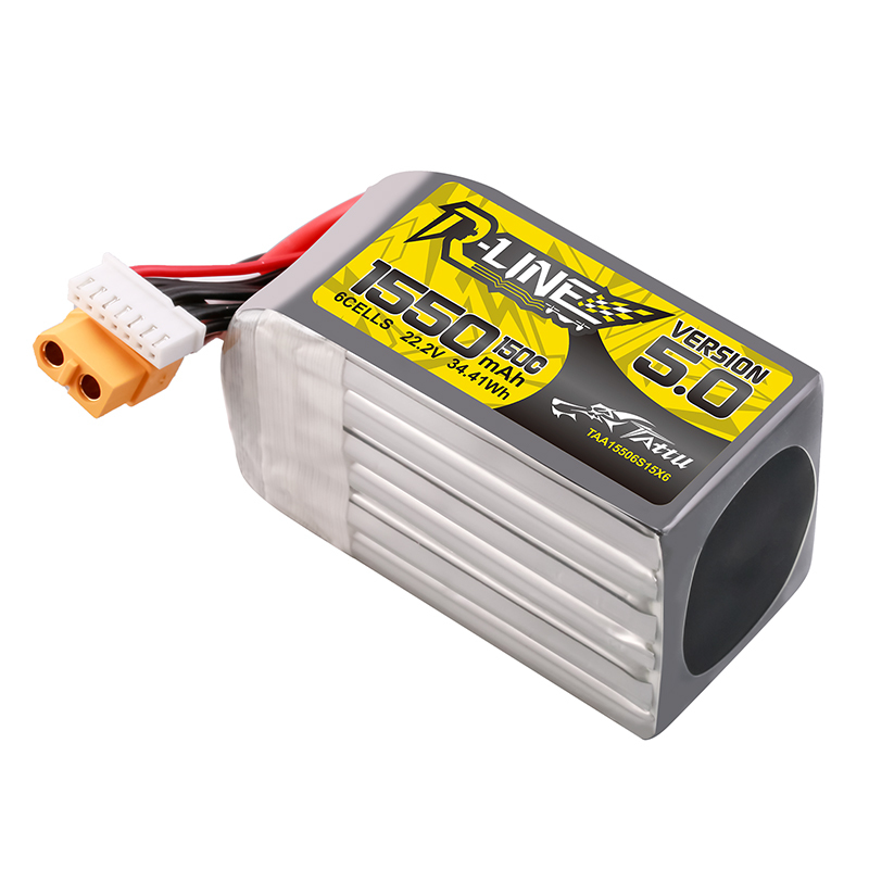TATTU-R-LINE 5.0 22.2V 1550mAh - Drone Racing Battery のレビューと価格