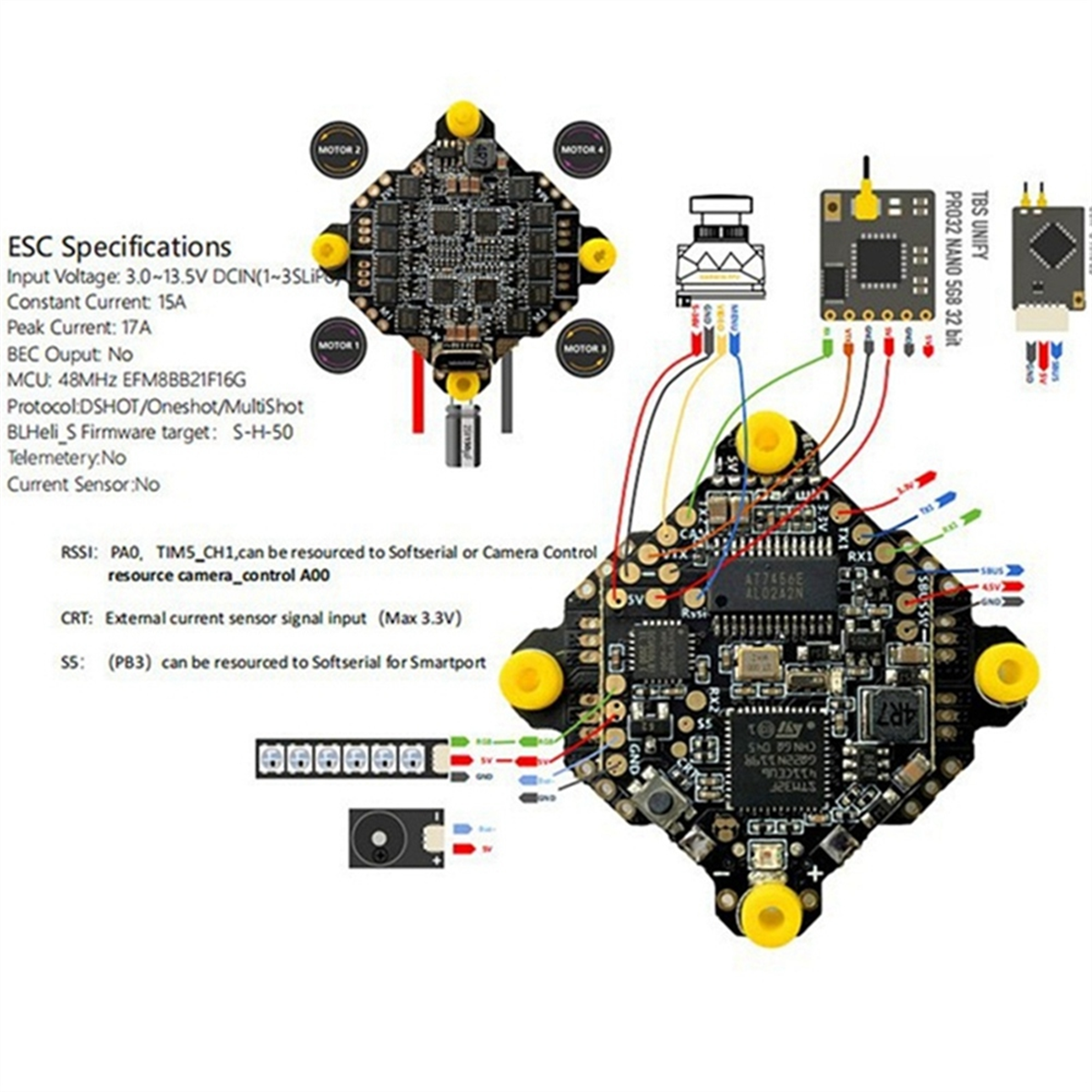 NEW F411 AIO Flight Controller - Drone Racing Charger のレビューと価格