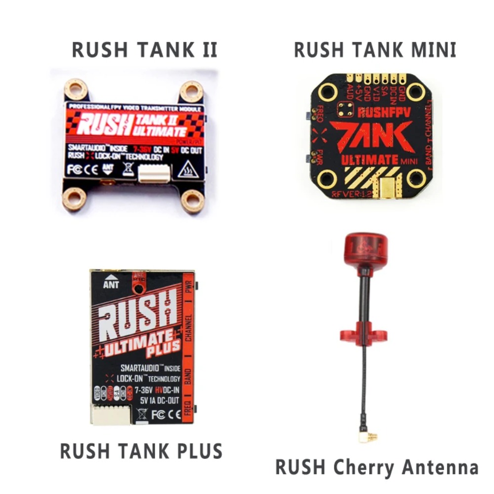 RUSH TANK Ultimate II/Mini/ PL - Drone Racing Frame のレビューと価格