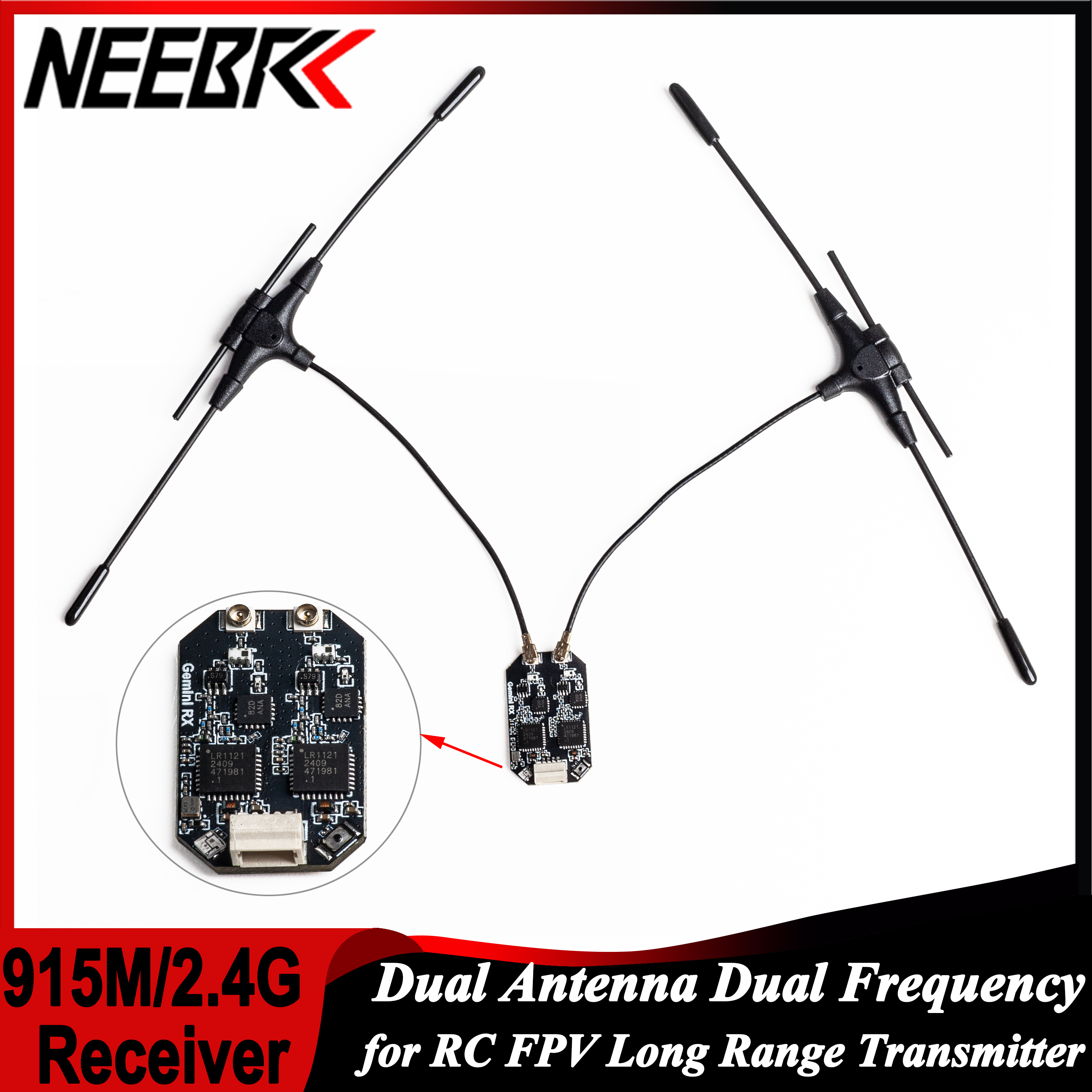 ELRS 915MHz/2.4GHz Gemini Dual - Drone Racing Frame のレビューと価格
