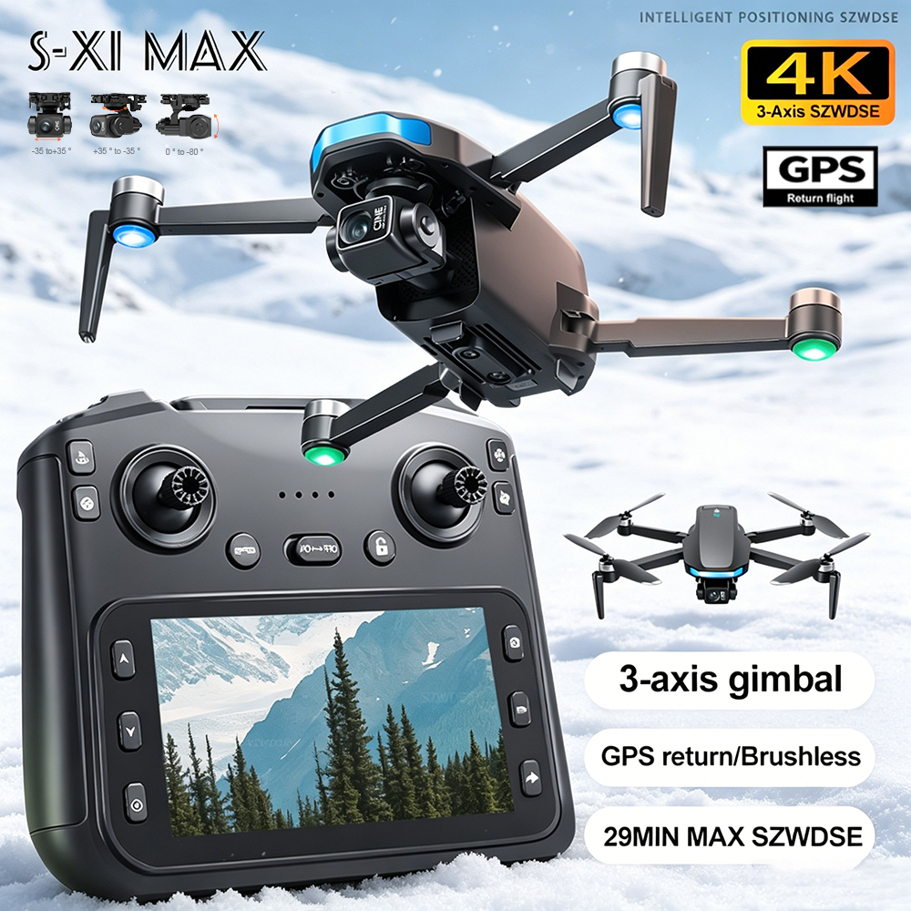 New S-X1 MAX Drone GPS 8K Prof - Drone Racing Camera のレビューと価格